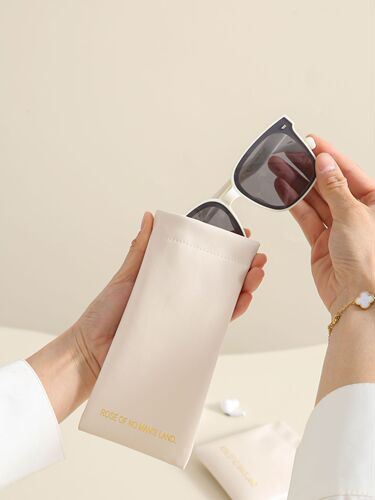 Cross-border lipstick bag, cosmetics, PU storage bag, automatic closing, shrapnel gift bag, portable headphones, data cable, change