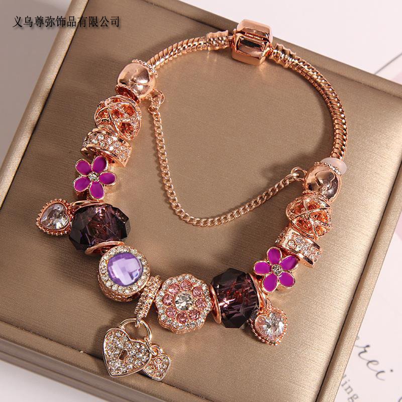 Cross-border HOT source European charm fairy style women's exquisite bracelet DIY wedding party gift
