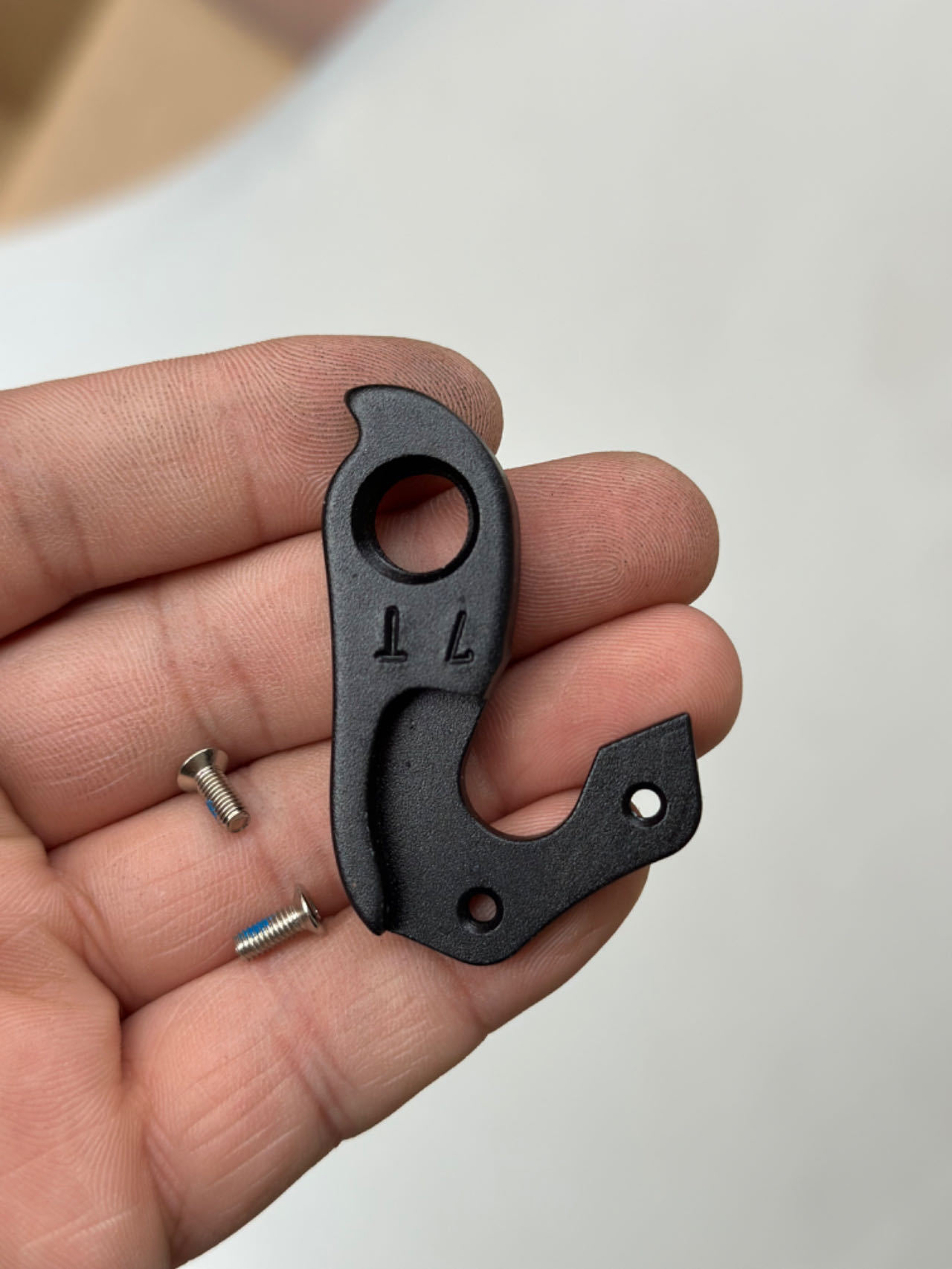 Bicicleta de montaña gancho de cola bicicleta trasera dial de elevación Lug bicicleta de carretera aleación de aluminio pieza de elevación de velocidad variable gancho de cola gancho colgante