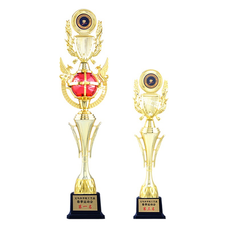 Vela mágica tinta trofeo micrófono pintura Ábaco elocuente Medalla de Honor de la competencia de graduación de alto grado de plástico trofeo de honor