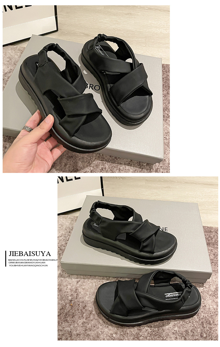 Lady Slides Thongs Strand Reizen Leer Antislip_voghion.com