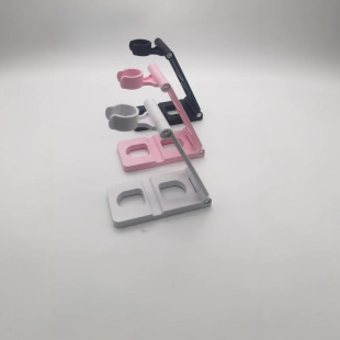 Folding nail art one-word lamp holder cylindrical triangle quadrilateral hexagonal small waist bracket baking lamp