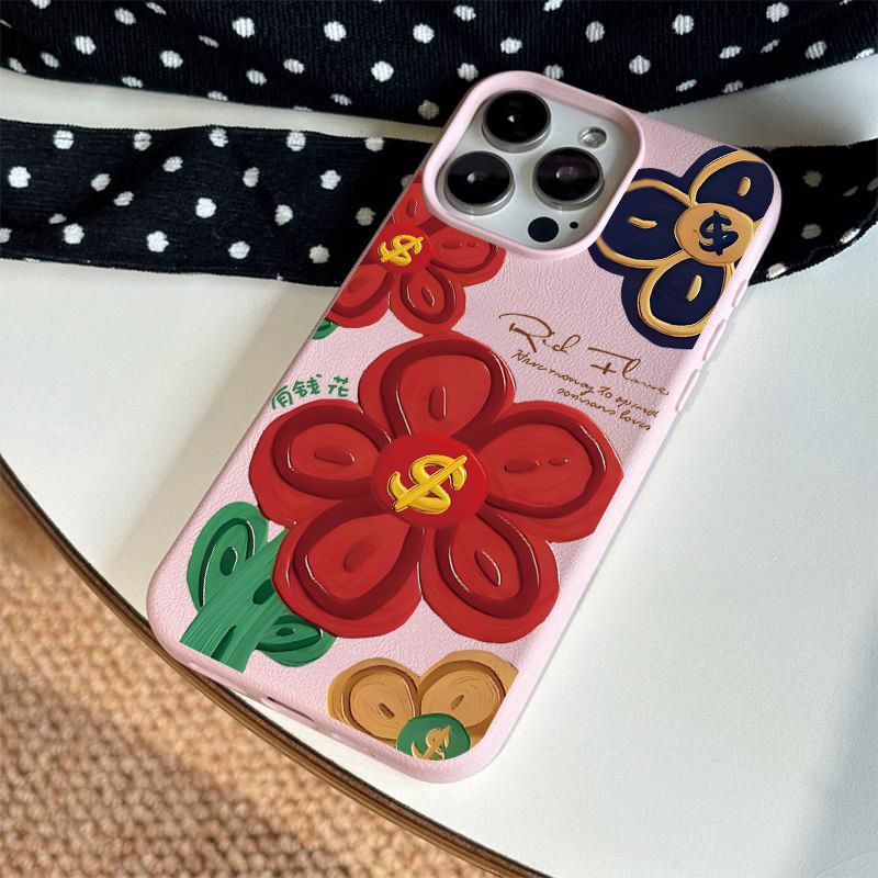 27g Weight iPhone Applicable Brands Phone Cases Classification Silica Gel Material Flower Pattern Elegant, Cartoon Style, Cute Style White, Pink, Red Color Silica Gel Flower Elegant Cartoon Style Cute Phone Cases Phone Accessories 8