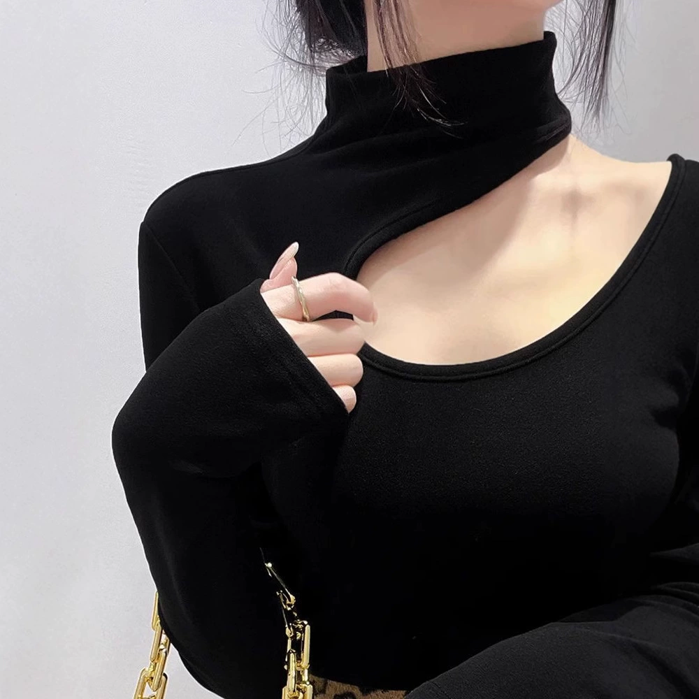 Половина с полым воротником и шлифовальной шерстью