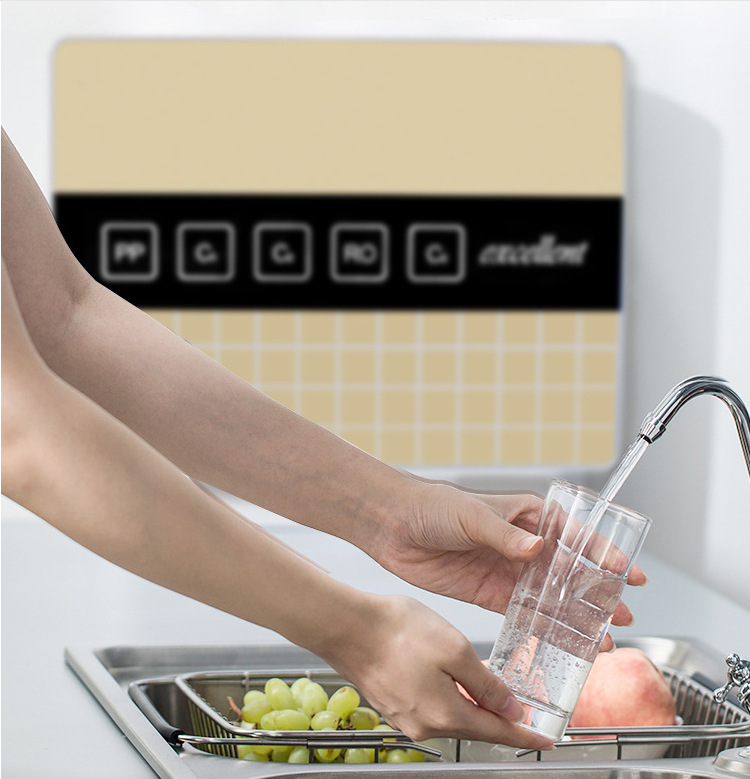 Purificador de agua potable para el hogar directa superfilter grifo de cinco niveles Filtro de cocina regalo de comercialización purificador de agua mineral
