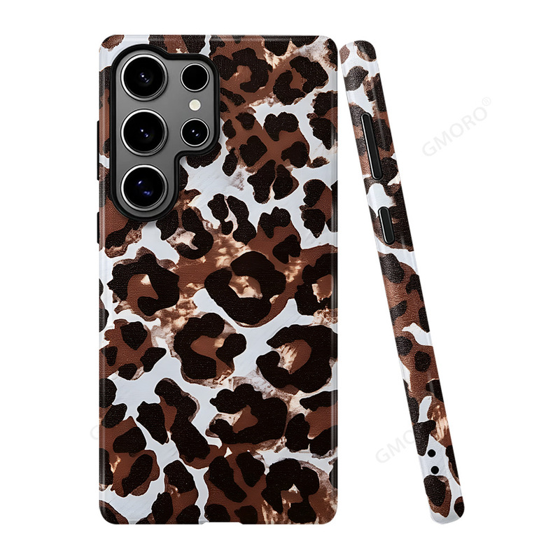 Shein's popular cross-border phone case features a vintage leopard print film design, suitable for Samsung S25 Ultra, and is shockproof Shein's popular cross-border phone case features a vintage leopard print film design, suitable for Samsung S25 Ultra, and is shockproof