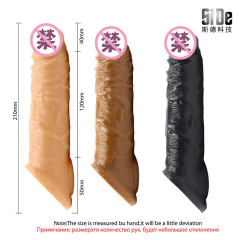 Stydyang Adult Couple Pleasure Products with Long Wolf Tooth Locking Condoms for Export One-Stop Service Cross-Border 