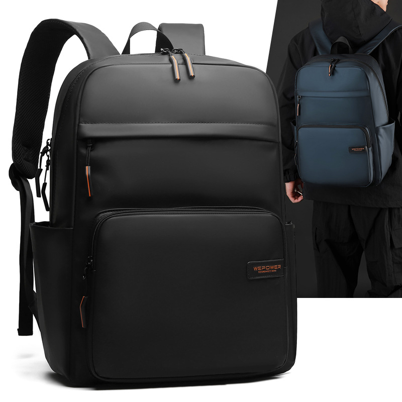 WEPOWER nueva mochila de viaje de negocios para hombres, mochila de computadora impermeable de gran capacidad, mochila de viaje de moda image 1