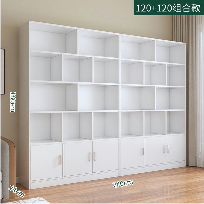 实木生态板酒柜靠墙客厅置物展示柜商用酒架家用新中式书柜|undefined