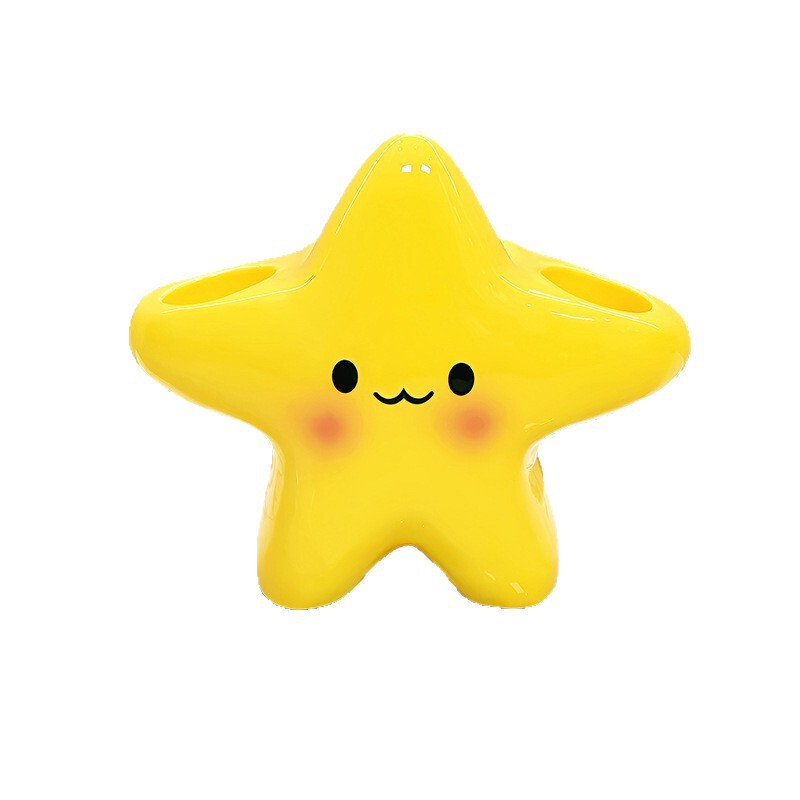 漫画スター電動歯ブラシ収納ラック浴室シンク歯ブラシセラミックベース歯ブラシ歯磨き粉収納ラック|undefined