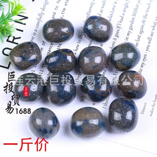 天然K2滚石摆件亚马逊热卖跨境品装饰把玩淘矿挖宝石鱼缸盆景装饰