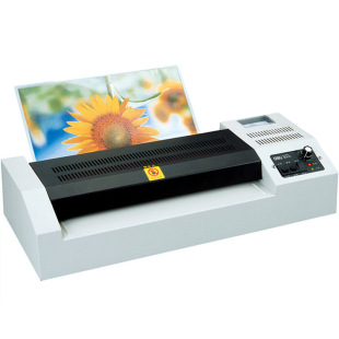 Deli 3895 plastic sealing machine office glue machine Photo Plastic Machine A3 household photo glue cold laminating machine