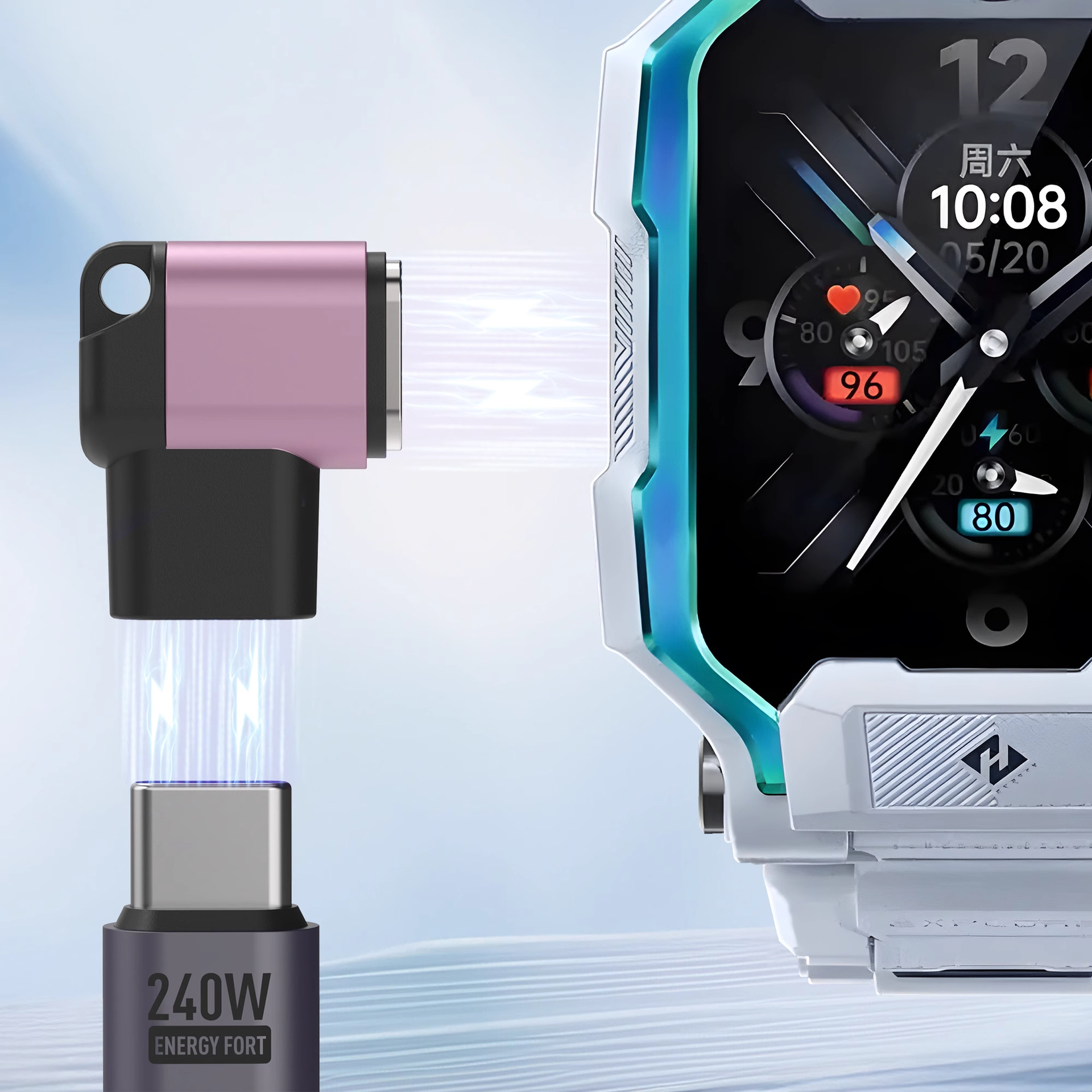 The universal charging adapter for Xiaotiancai smartwatches is z11, Z10, AZ6Pro/Z7S/Z7A/Z8AZ6a undefined
