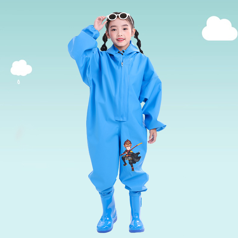 Children's raincoat for boys, trousers