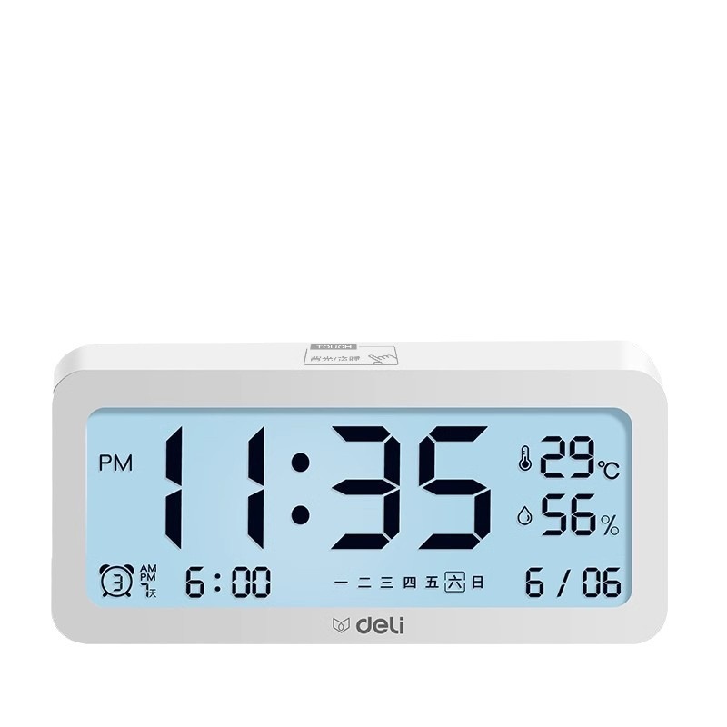 Reloj despertador electrónico Delly, reloj inteligente para estudiantes, escuela primaria, secundaria, escuela secundaria, niños y niñas, artefacto mágico multifuncional para levantarse.