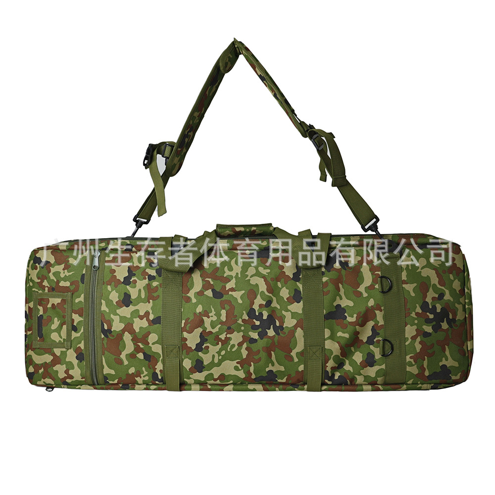 Gran capacidad M4 paquete de armas 85cm camping al aire libre camuflaje Oxford tela CS juguete paquete de armas militares fanáticos paquete táctico
