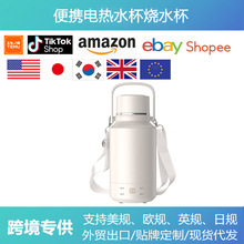 跨境亚马逊110V烧水杯便携烧水壶小型电热水壶电热水杯保温暖奶杯