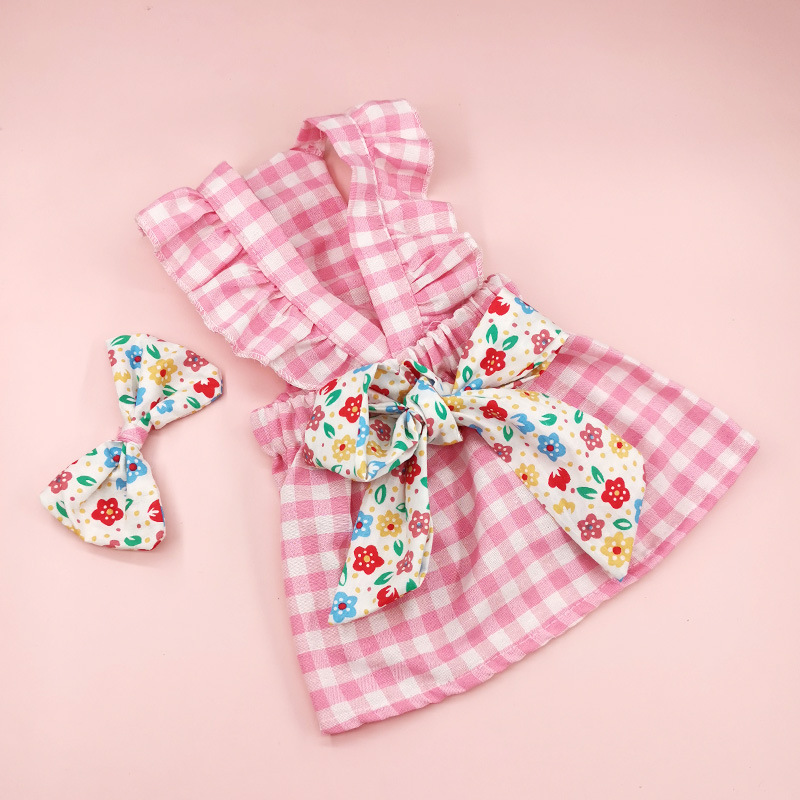 Sweet Polyester Bow Knot Pet Clothing display picture 9