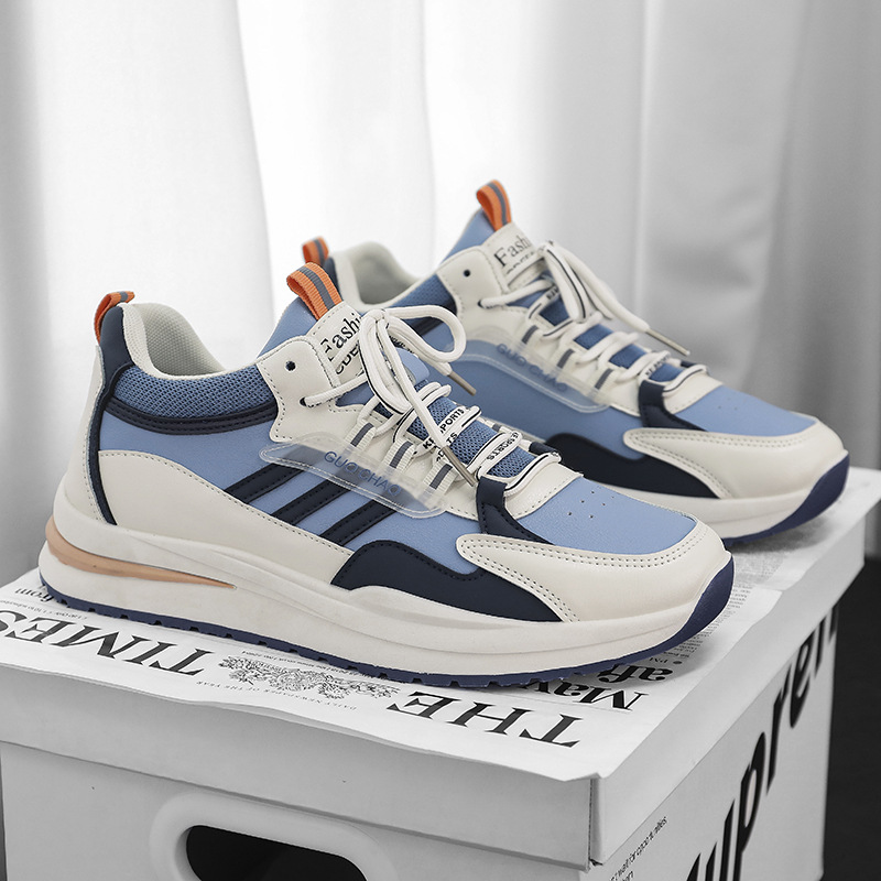 Ad nuevo estilo trébol mid-top zapatos de hombre Zapatos de argán transpirable impermeable cuero suave inferior antideslizante deportes zapatos casuales zapatos de moda