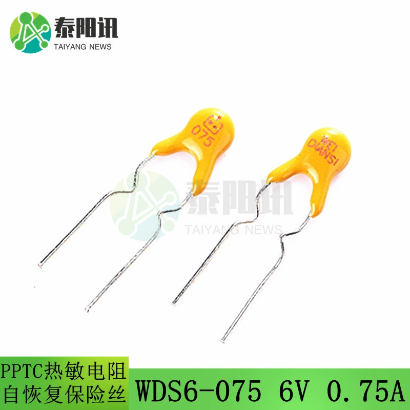 Встроенный Самовосстанавливающийся Предохранитель PPTC 6v 0.75A 750MA WDS6-075 Термистор PPTC