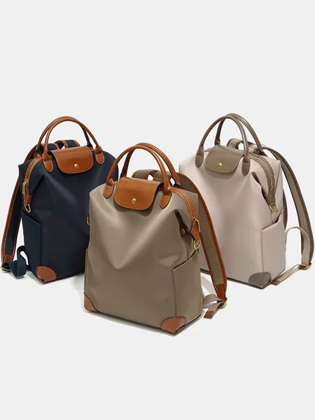 High-end backpack, commuter computer bag, lightweight large-capacity nylon outdoor backpack, business travel bag