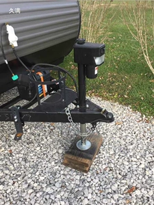 RV Modification Parking Electric 0kg Top Trailer Hand Crank Winch 0kg Support Bracket Auto Parts Collection