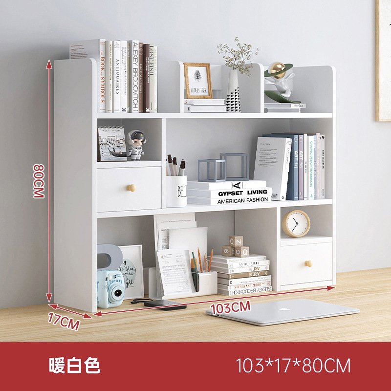 Estante de almacenamiento de estantería de escritorio multicapa simple estante de almacenamiento de escritorio de oficina dormitorio Ventana de Bahía pequeño estante de almacenamiento de múltiples capas