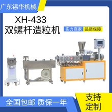 锡华XH-433-25 改性造粒机 双螺杆挤出机 PLA改性造粒挤出