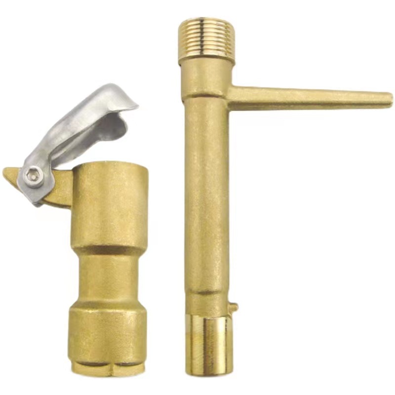 6 점 구리 물 밸브 2 피스 세트 (품질)