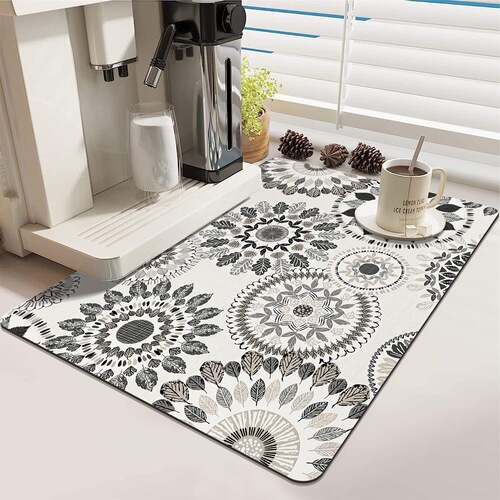 Waterproof Mat American Kitchen Silica Gel Countertop Table Coffee Maker Heat Insulating Absorbent Mat Wholesale