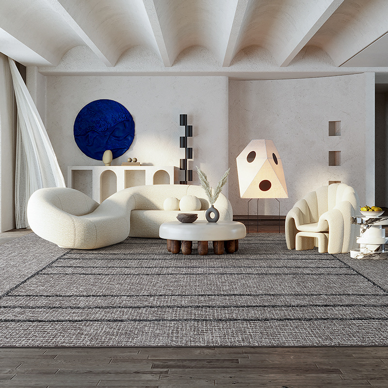 Alfombras tejidas a mano sala de estar lana alfombras de estudio resistente a la suciedad fácil de cuidar alfombras de dormitorio de gran área de villa de lujo