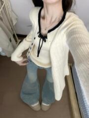 韩系针织开衫配吊带女秋季新款软糯毛衣外套外搭上衣氛围感穿搭