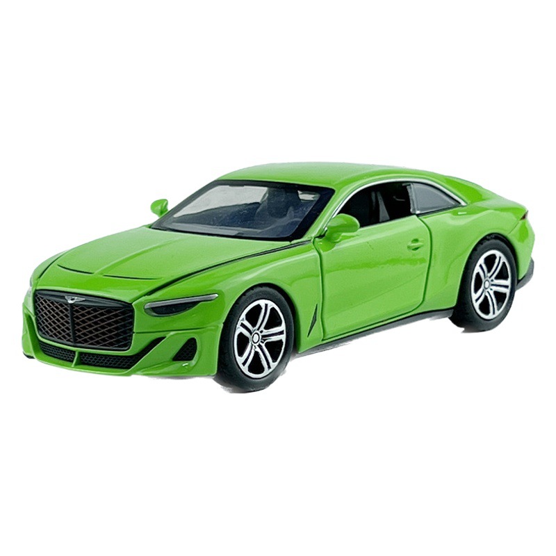 Lijiaxin aleación modelo de coche 1:32 Bentley mulena coche deportivo Tire hacia atrás iluminación efecto de sonido juguete música modelo adornos