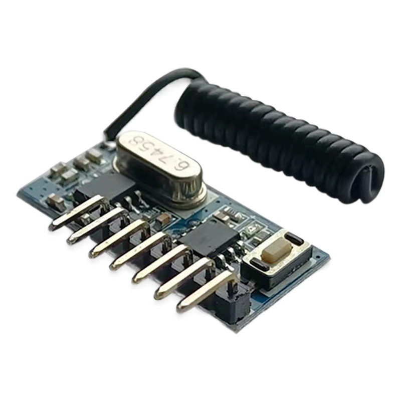 Модуль беспроводного приема 433 МГц с супергетеродинным приемником и модулем декодирования, радиочастотный модуль дистанционного управления, модуль управления на больших расстояниях