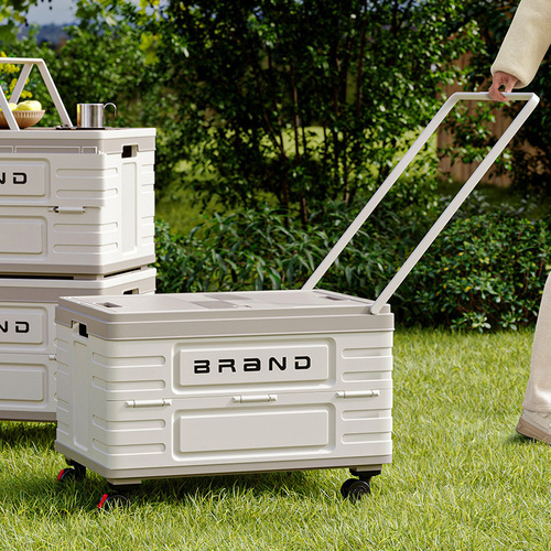 Storage Box Outdoor Camping Folding Box Car Backseat Storage Camping Gear Portable Lightweight Storage Car Backseat