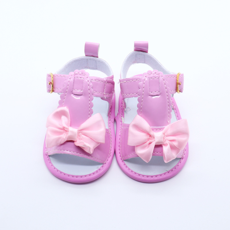 Yongsheng new baby shoes toddler shoes Princess wind soft sole breathable baby shoes 0-1 year old children's shoes walking shoes sandals