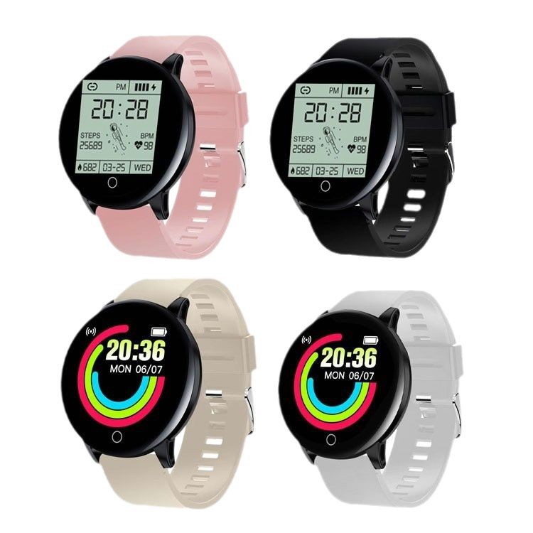 Comercio exterior transfronterizo inteligente pulsera reloj ritmo cardíaco presión arterial ejercicio conteo paso sueño monitoreo información recordatorio regalo electrónico