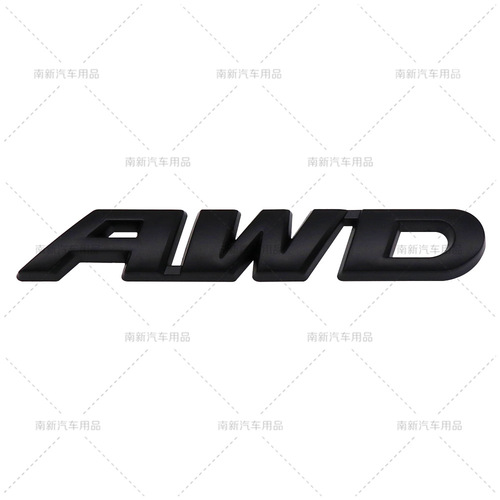 AWD four-wheel drive metal sticker suitable for Honda's new CRV Geshi Tubinzhi XRV rear trunk letter logo