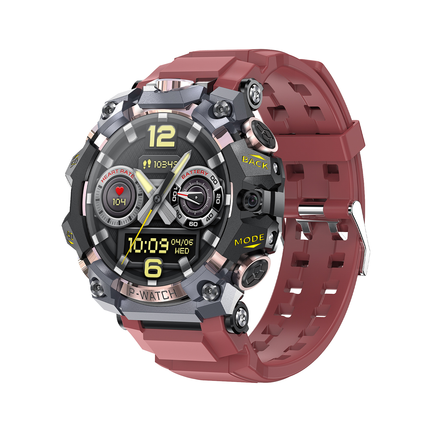 Y Shuncheng 5G tarjeta enchufable Global Pass Q668 reloj inteligente 1.52inch Casio reloj deportivo para hombre al aire libre