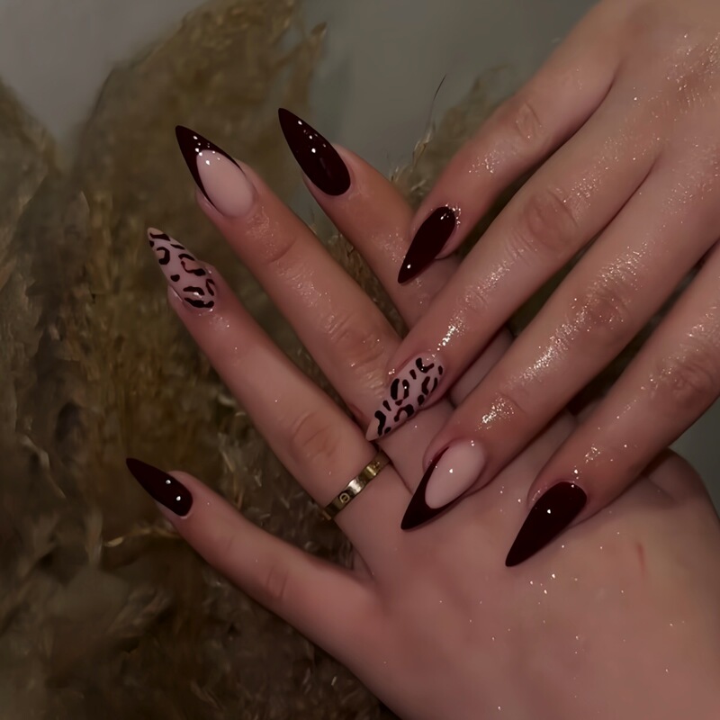 Cross-Border Hot-Selling 24-Piece Set of Pink and Cute Panda French Square Nail Art Patches, Finished Products with High Appearance and Trendy Universality Cross-Border Hot-Selling 24-Piece Set of Pink and Cute Panda French Square Nail Art Patches, Finished Products with High Appearance and Trendy Universality