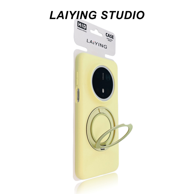 [升级版解压齿轮声支点壳]适用华为mate70pro+新款手机壳纯色液态硅胶pura70磁吸支架mate60pro防摔软壳男女|undefined