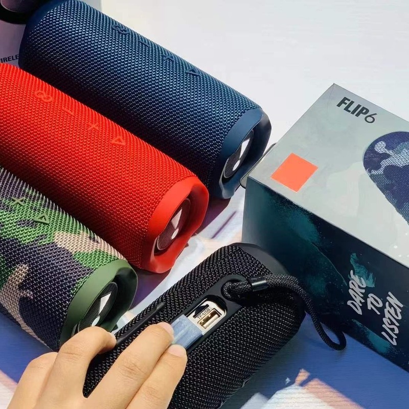 外国貿易クロスボーダー無線ブルートゥーススピーカーFLIP6万華鏡高配版双ラッパサブウーファ屋外カードtws|undefined