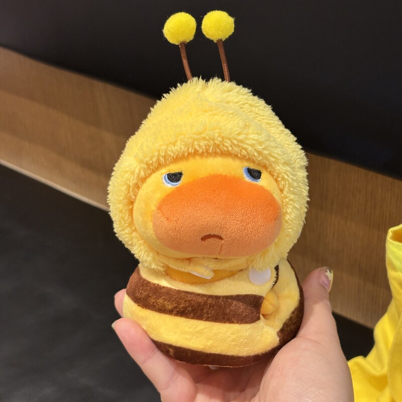 本物のスポット DuoAi Capybara Lulu 周辺ぬいぐるみ面白いスクールバッグバッグペンダントキーホルダー人形ギフト|undefined