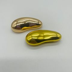 不規則な特殊形状のプリーツ石型高級スーツコートセーターカーディガンボタン金属手縫いボタン