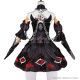 Groundhog Collapse 3 Other Shore Twin Xier cos Clothing Secondary Animation Clothing Black and White Xier cosplay Clothes