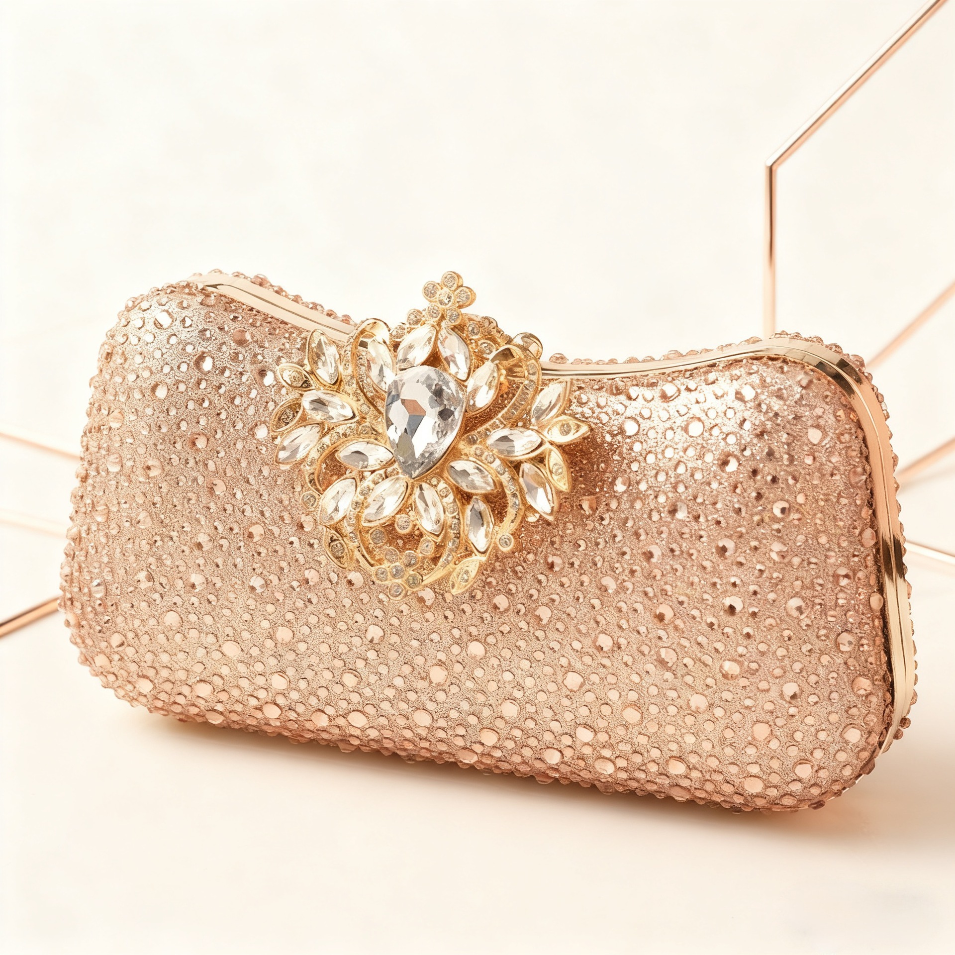 Bolsa de cena de lujo de diamante de dama transfronteriza, bolsa de mano de vestido de fiesta europea y americana, bolsa de cena de alta calidad cheongsam