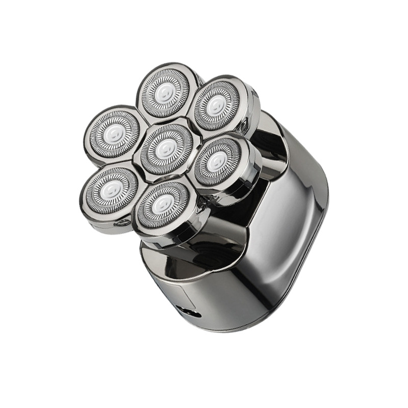 Cabeza calva transfronteriza artefacto afeitado cabeza auto-raspado máquina especial cabeza de ocho cuchillos cuerpo completo lavado máquina de afeitar eléctrica Fabricante Mayorista