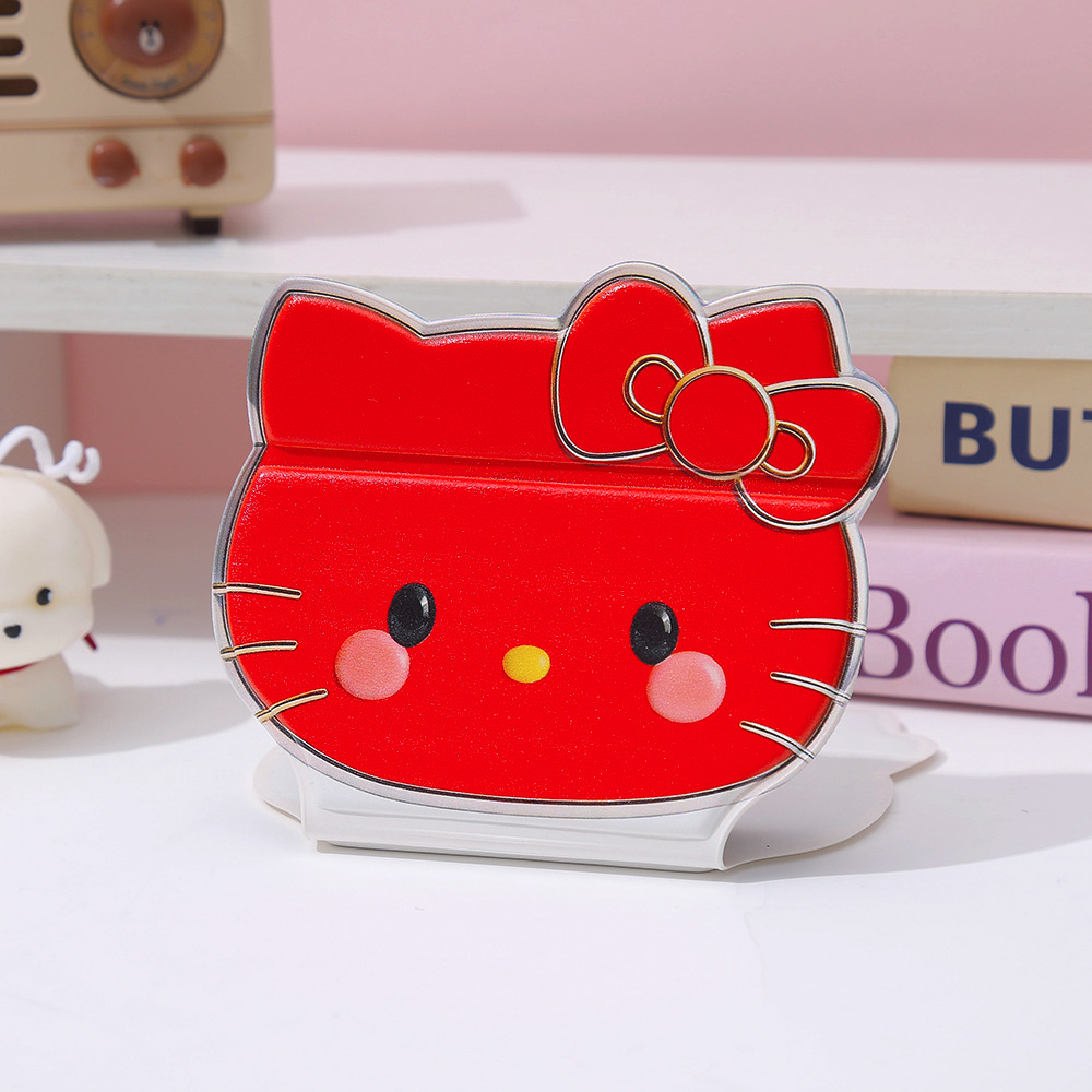 かわいい化粧鏡折り畳み小鏡旅行は学生寮用オフィスデスクトップ鏡化粧鏡を持ち歩いている