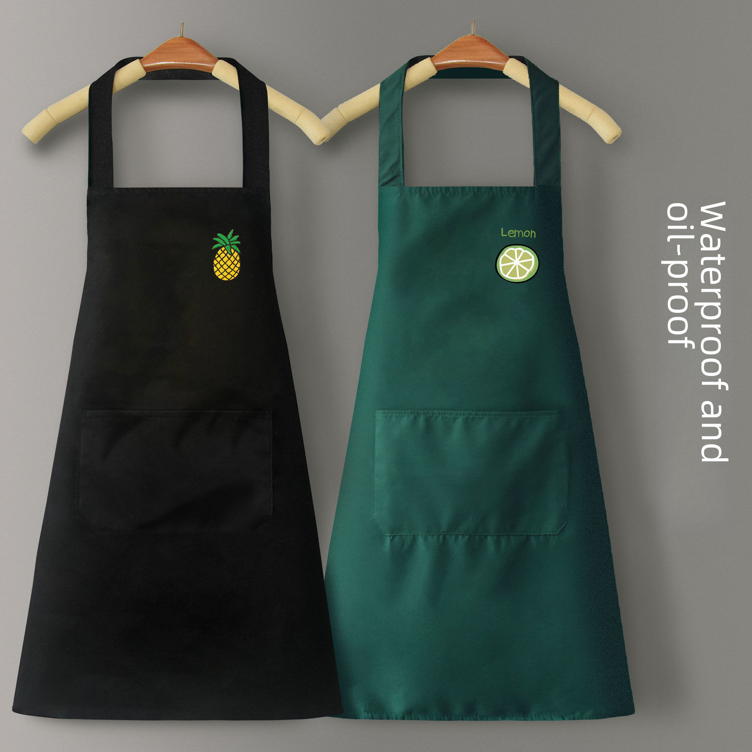 cartoon rainbow apron for men and women