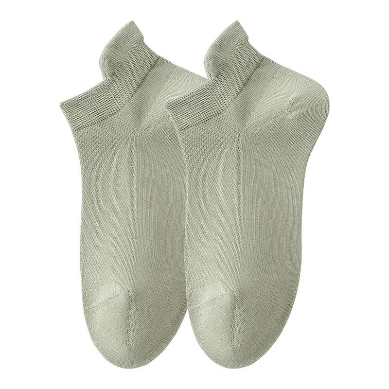 Calcetines, calcetines de algodón, calcetines de barco de mujer, calcetines de algodón de malla delgada de verano, calcetines de mujer sin hueso.